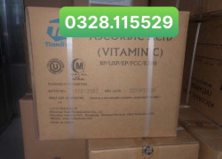 Vitamin C nguyên liệu, Ascorbic Acid, tăng sức đề kháng, bổ sung thức ăn vật nuôi